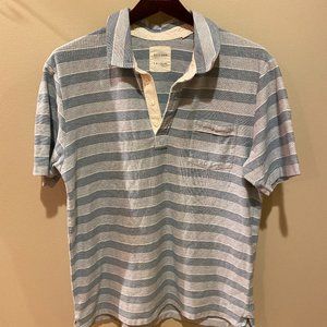 Billy Reid Textured Men's Polo